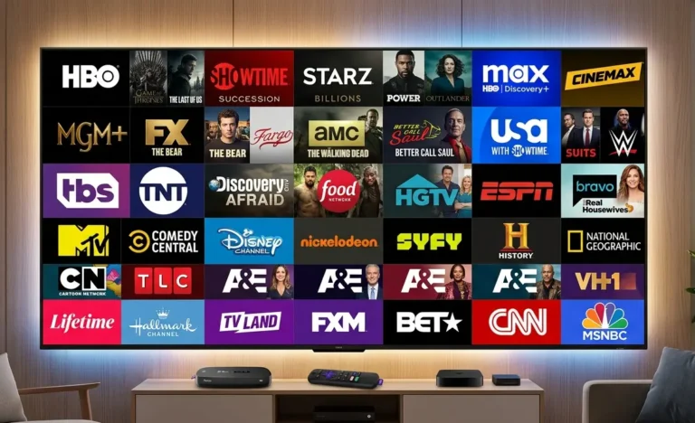 Premium Cable & Entertainment Channels