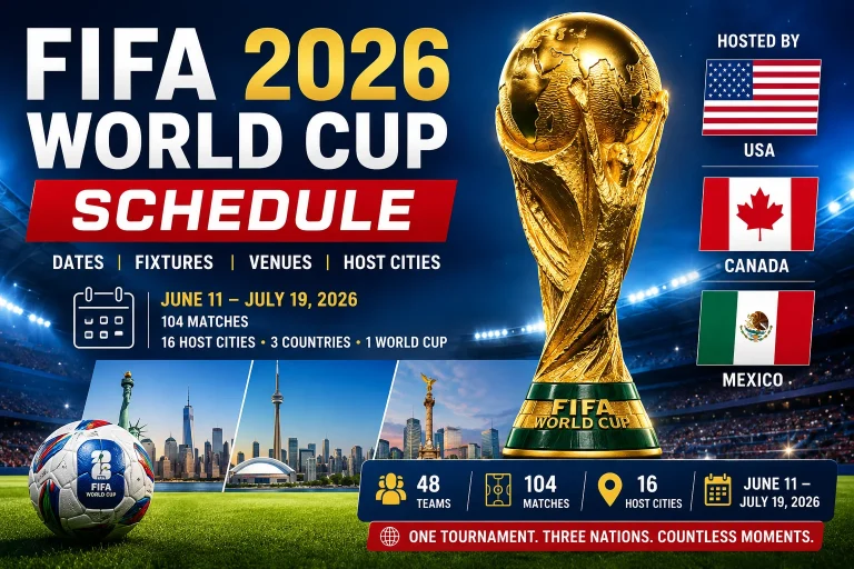 FIFA World Cup 2026 Schedule