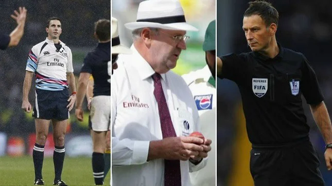 Most Controversial Referees/Umpires